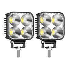 Off Road Arazi Aracı Motosiklet 3 inç Flash Sis Farı Ve Çalışma Lambası 2 ADET