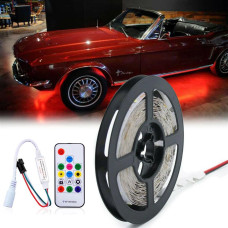 Araç Altı Aydınlatma RGB 5 Metre Kumandalı Şerit Led
