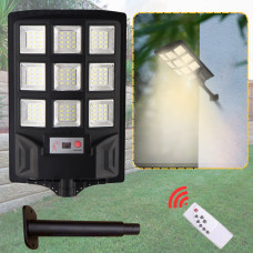 Solar Aydınlatma Güneş Enerjili Lamba 100W Kumandalı 108 Led Bahçe Sokak Aydınlatma Lambası 6V/30W