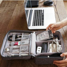 Aksesuar Kablo Powerbank Saklama Taşıma Kılıfı Organizer Çantası